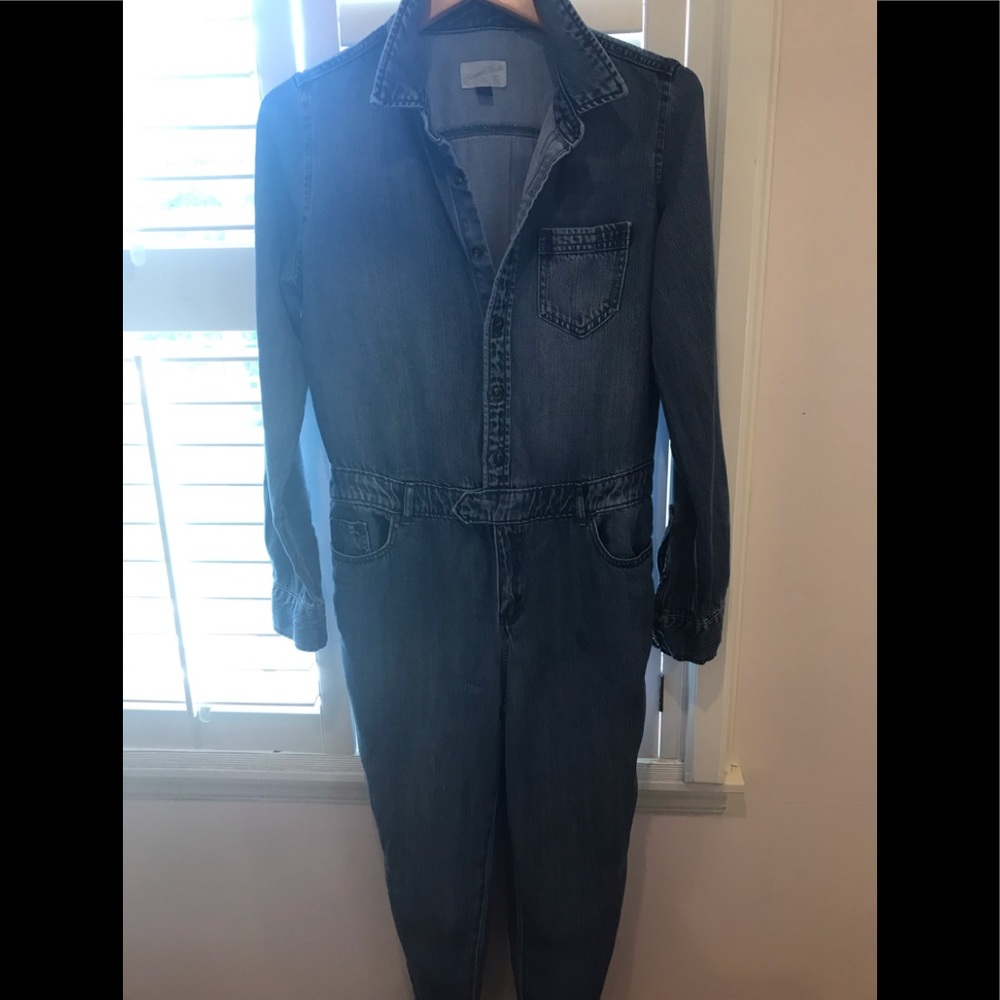 Dark Jean Coveralls